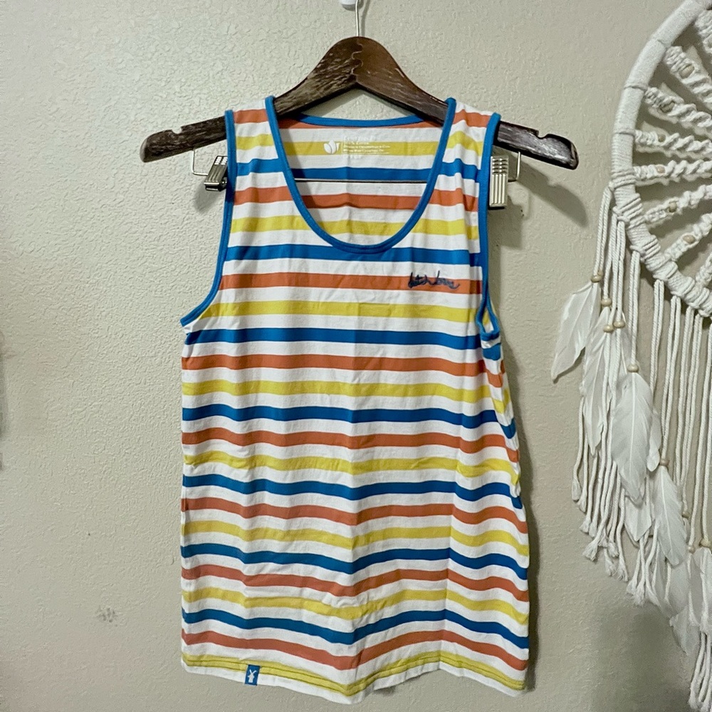 🛍️ Unisex Dutch Bros Coffee Hawaiian Colorful T-Shirt Summer Sleeveless Top